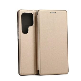 Beline Etui Bok Magnetisk Samsung S24 Ultra S928 guld