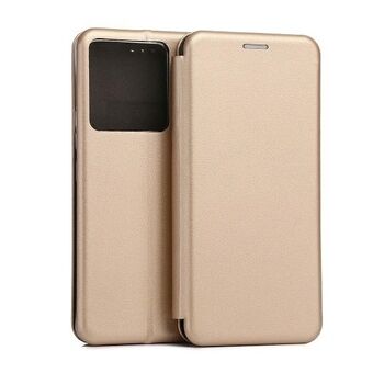 Beline Etui Bok Magnetisk Xiaomi Redmi Note 13 Pro 5G guld/gold