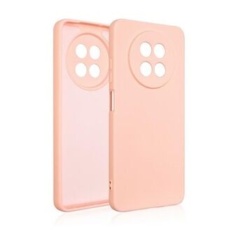 Beline-etui i silikon för Realme 12, rosa-guld/färgen roséguld.