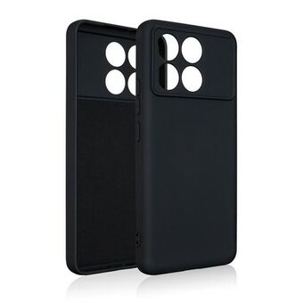 Beline Etui Silikon Xiaomi Poco F6 Pro svart/black