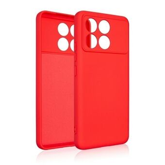 Beline Etui Silikon Xiaomi Poco F6 Pro röd/red