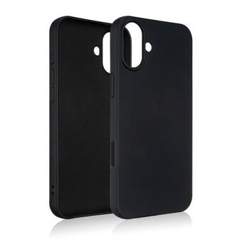 Beline Etui Silikon iPhone 16 6.1" svart/black