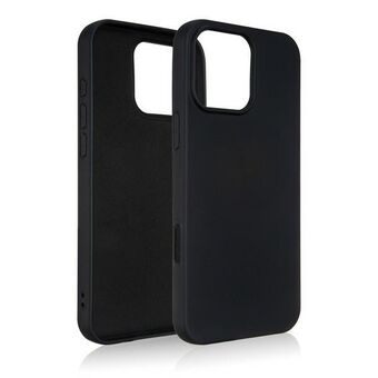 Beline Etui Silikonskal iPhone 16 Pro Max 6,9" svart/black