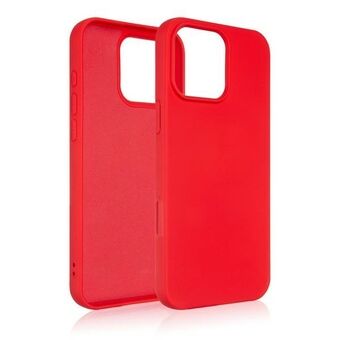 Beline Etui Silikon iPhone 16 Pro Max 6,9" röd/red