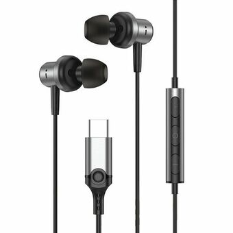 Beline In-Ear Hörlurar USB-C SK193 svart/black