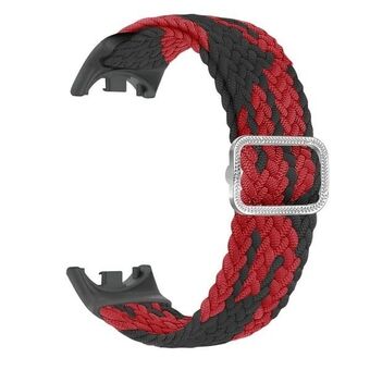 Beline rem Mi Band 8 Nylon svart-röd/black-red