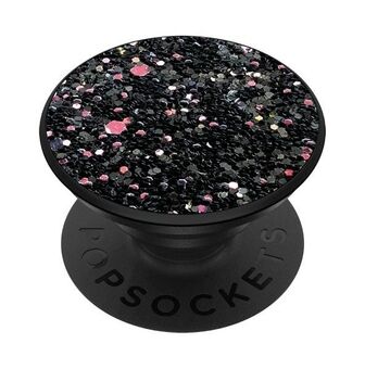 Popsockets 2 Glittrig Svart 800498 handtag och ställ till telefon - premium