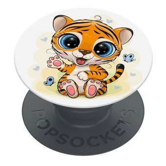 Popsockets 2 Happy Cat 70113 grepp och ställ till telefon - grundläggande