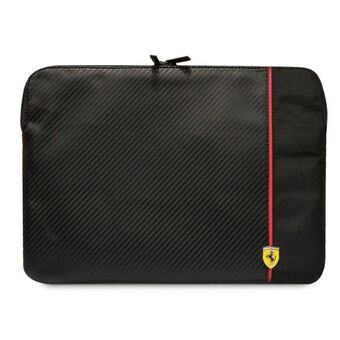 Ferrari Sleeve FECS14AXBK 14" svart/svart Carbon&Smooth