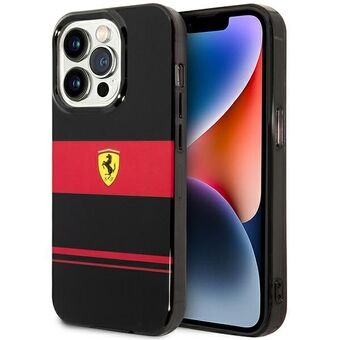 Ferrari FEHMP14LUCOK iPhone 14 Pro 6.1" svart/svart hårdfodral IMD Combi Magsafe