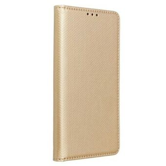 Smart Magnet bokfodral Samsung A13 4G A135 guld/guld