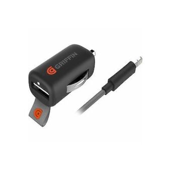 Ladd. sam. Griffin GC39940 Lightning + USB 2,4A 12W Ultrafast MFI