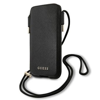 Gissa Torebka GUHCP12MSAPSBK 6,1" svart/black Saffiano