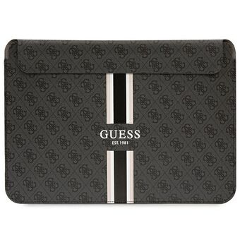 Guess Sleeve GUCS14P4RPSK 14" svarta/svarta 4G-tryckta ränder