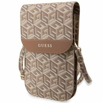 Guess Handväska GUWBHGCFSEW brun/brun GCube Stripe