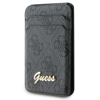 Guess Plånbokskortplatsställ GUWMSHG4SHK svart/czarny MagSafe 4G Classic Logo