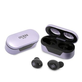 Gissa Bluetooth-hörlurar GUTWST31EU TWS + laddningsstation lila/ljung.