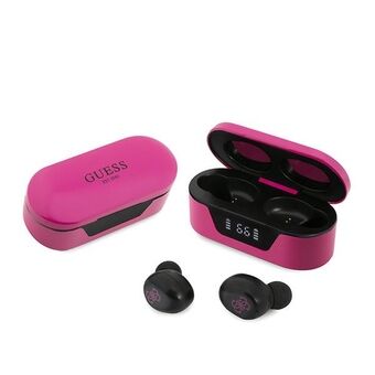 Gissa Bluetooth-hörlurar GUTWST31EM TWS + dockingstation magenta