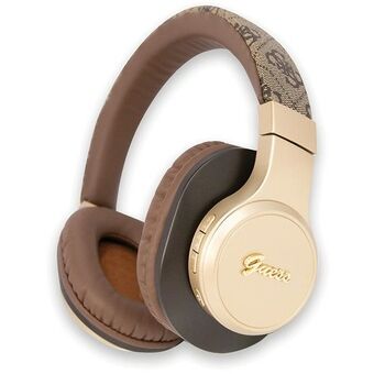 Gissa Bluetooth over-ear hörlurar GUBH604GEMW brun/brun 4G Script