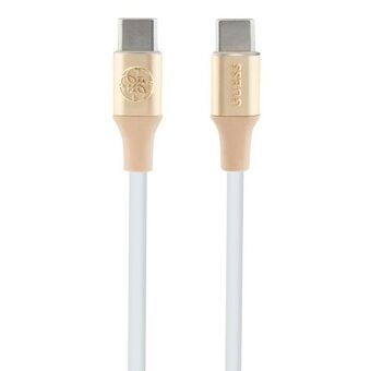 Gissa GUCCLALRGDD USB-C till USB-C kabel 1,5m Snabbladdning guld/light gold Ebossed Logotyp