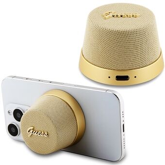 Gissa Bluetooth-högtalare GUWSC3ALSMD, högtalarstativ gold Magnetic Script Metal