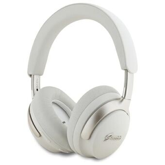 Gissa Bluetooth ANC-over-ear hörlurar GUBHC22PSFCSME beige Metal Script Logo