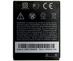 Batteri till HTC Wildfire S 1230mAh (BA S540) bulk