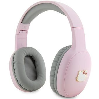 Hello Kitty Bluetooth over-ear hörlurar HKBHA1BKHLMP rosa/pink Metal Logo