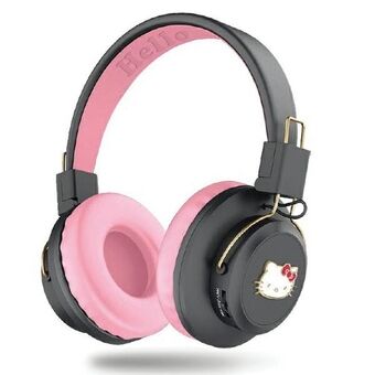 Hej Kitty Bluetooth over-ear hörlurar HKBH9KHLMP rosa Metal Logo