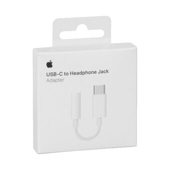 Adapter APPLE MU7E2ZM/A blister USB-C till 3,5 mm jacka