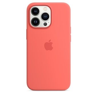 Etui Apple MM2E3ZM/A för iPhone 13 Pro / 13 6,1" med MagSafe, i rosa pomelo/pomelo färg, silikonfodral.