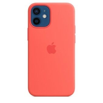 Apple MHKP3ZM/A iPhone 12 mini MagSafe skal rosa citrus Silicone Case