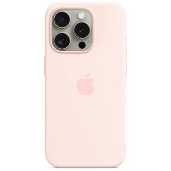 Etui Apple MT1F3ZM/A iPhone 15 Pro 6.1" MagSafe jasnoróżowy/light pink Silicone Case

Översättning: Apple MT1F3ZM/A iPhone 15 Pro 6.1" MagSafe-skal i ljusrosa silikonfodral.