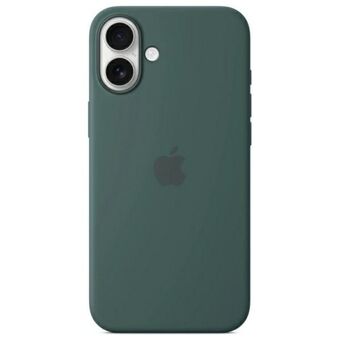 Etui Apple MYYH3ZM/A iPhone 16 Plus 6,7" MagSafe grön/lake green Silikonskal