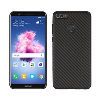 Kolfiberfodral Huawei Y9 2018 sortera / sortera