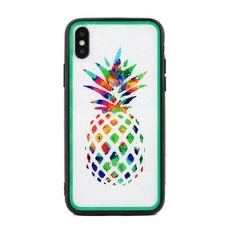 Hearts iPhone 5 / 5S / SE skal, design 4 klar (ananas)