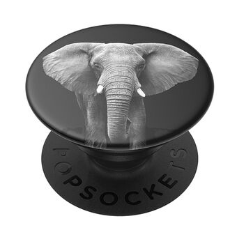 Popsockets 2 Loxodonta Africana 801686 är en handtag och ställning för telefonen.