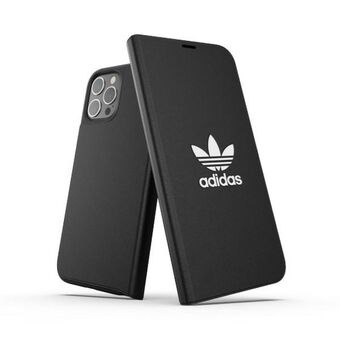 Adidas ELLER Booklet Case BASIC för iPhone 12 Pro Max 6,7" svart vit 42228