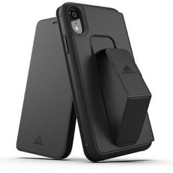 Adidas SP Folio Grip Case iPhone Xr czarny/svart 32858