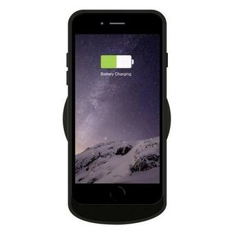 Zens Single Wireless Charger Rund svart/svart 29988