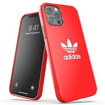 Adidas ELLER SnapCase Trefoil iPhone 12 / iPhone 12 Pro Röd 