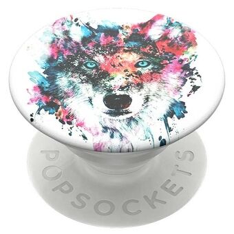 Popsockets 2 Wolf 800394 handtag och ställ för telefon - standard