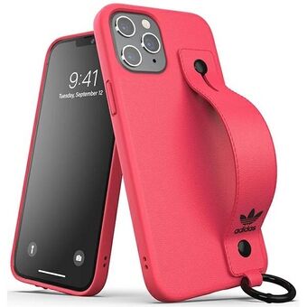 Adidas ELLER Handrem Fodral iPhone 12 Pro Max rosa / signalrosa 42398