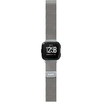 Laut Steel Fitbit Versa bälte silver / silver 35154