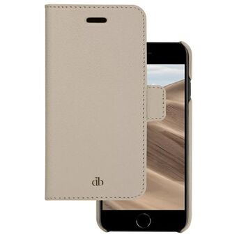 Etui dbramante 1928 New York 2w1 Plånbok  för iPhone 7/8/SE 2020/SE 2022 beige/sand dune