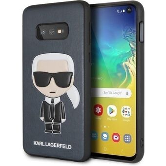 Karl Lagerfeld KLHCS10LIKPUBL S10e G970 hårdskal granatblå/navy Iconic Karl Embossed