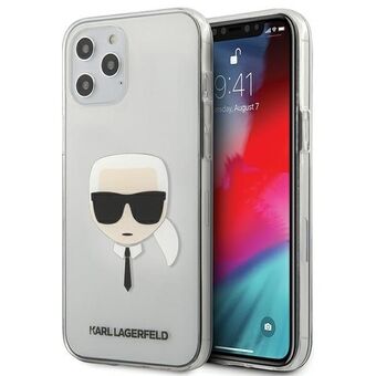 Karl Lagerfeld KLHCP12LKTR iPhone 12 Pro Max 6,7" hårdskal Transparent Karl\'s Head