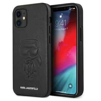 Karl Lagerfeld KLHCP12SPCUIKBK iPhone 12 mini 5,4" svart/hardcase Karl Ikonik Outline