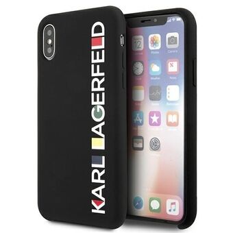 Karl Lagerfeld KLHCPXBHWHBK iPhone X/XS hårt skal svart/glansig Bauhaus