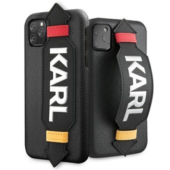 Karl Lagerfeld KLHCN58HDAWBK iPhone 11 Pro 5,8" hårt skal svart/svart rem